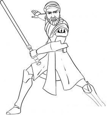 Clone Wars Coloring Pages 2
