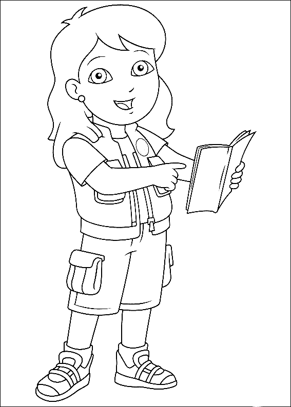 Go Diego Coloring Pages 9