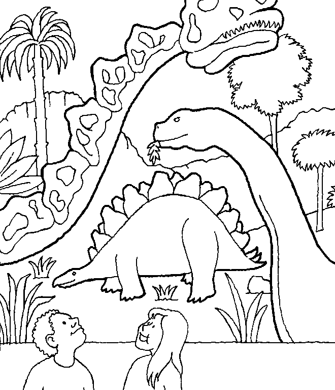 Dinosaur Coloring Pages 15