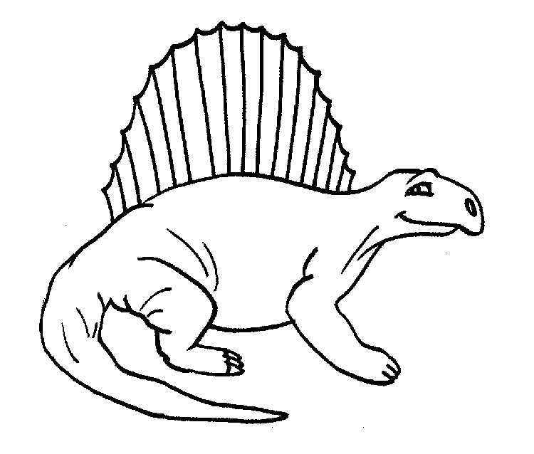 Dinosaur Coloring Pages 17