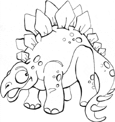Dinosaur Coloring Pages 18