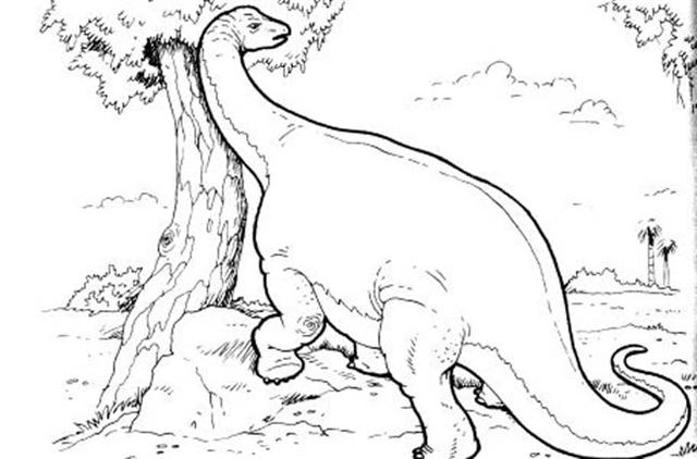 Dinosaur Coloring Pages 3