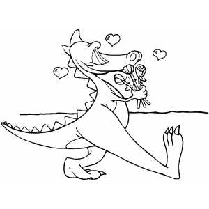 Dinosaur Coloring Pages 28