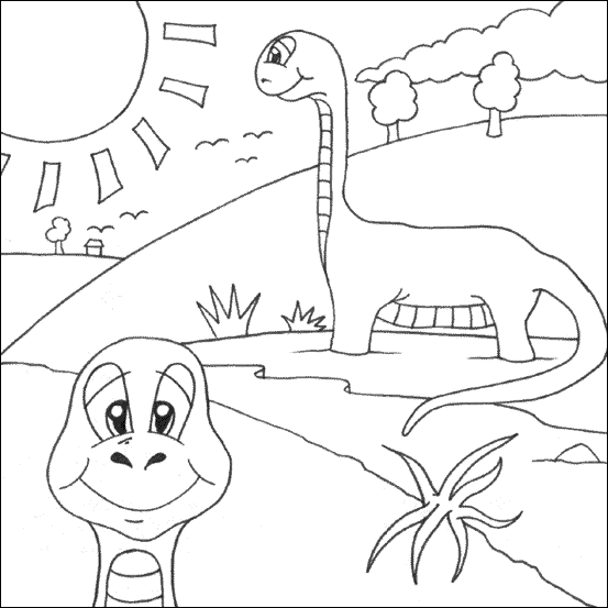 Dinosaur Coloring Pages 31