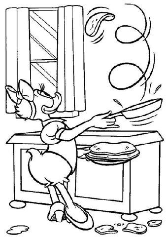 Donal Duck Coloring Pages 15