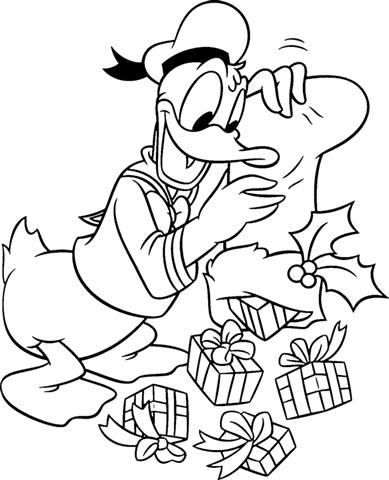 Donal Duck Coloring Pages 17