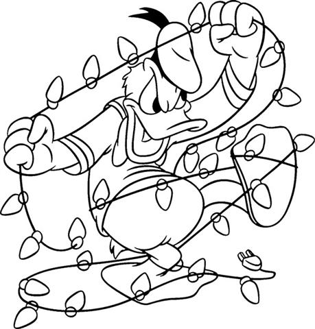 Donal Duck Coloring Pages 18