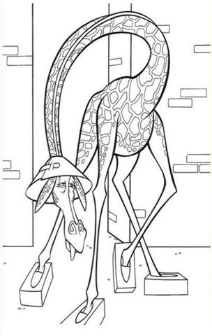 Madagascar Coloring Pages 6