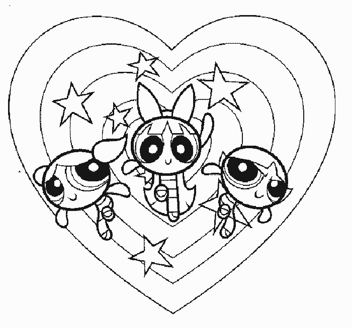 Power Puff Girls Coloring Pages 2