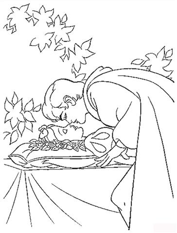 Snow White  Coloring Pages 10