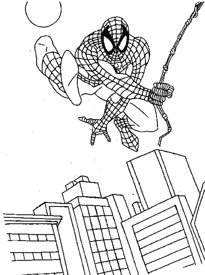 Spiderman Coloring Pages 5