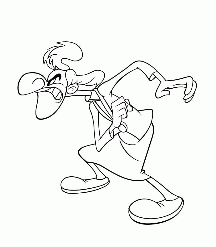 Woody Woodpecker Coloring Pages 10