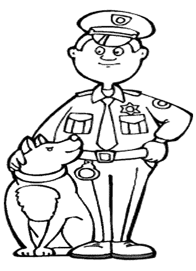 People Coloring Pages 11