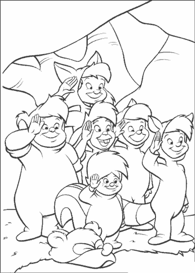 Peter Pan Coloring Pages 3