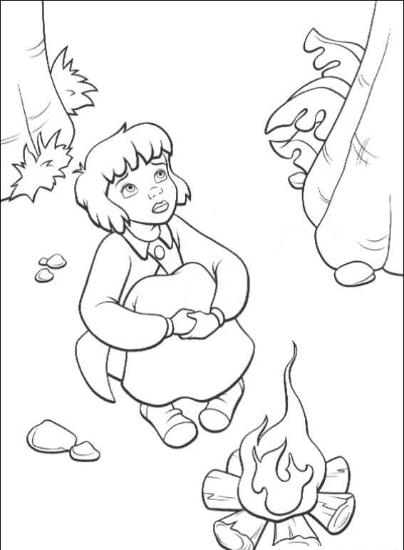 Peterpan in Return to Neverland Coloring Pages 4
