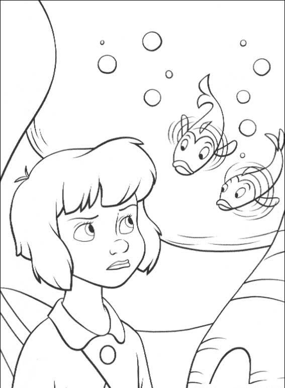 Peterpan in Return to Neverland Coloring Pages 9