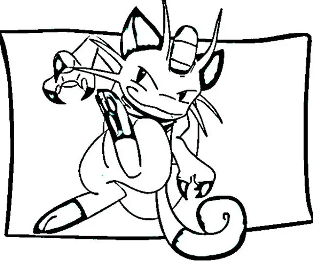 Pokemon Mystery Dungeon Coloring Pages 6