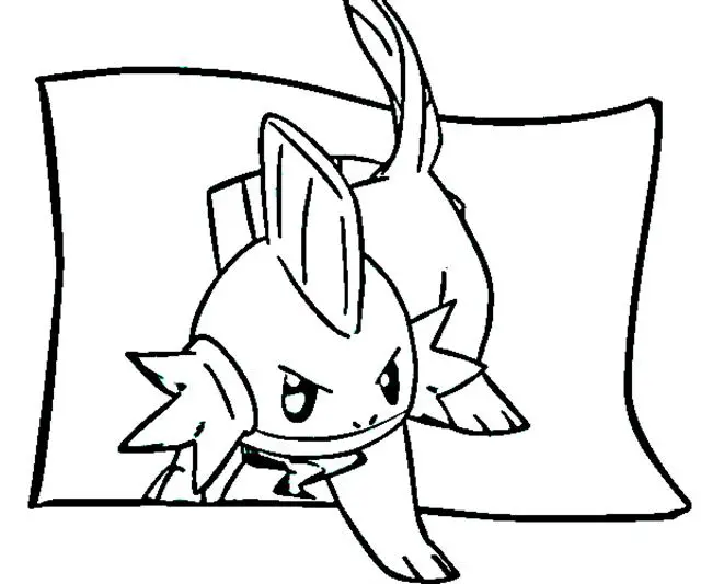 Pokemon Mystery Dungeon Coloring Pages 7