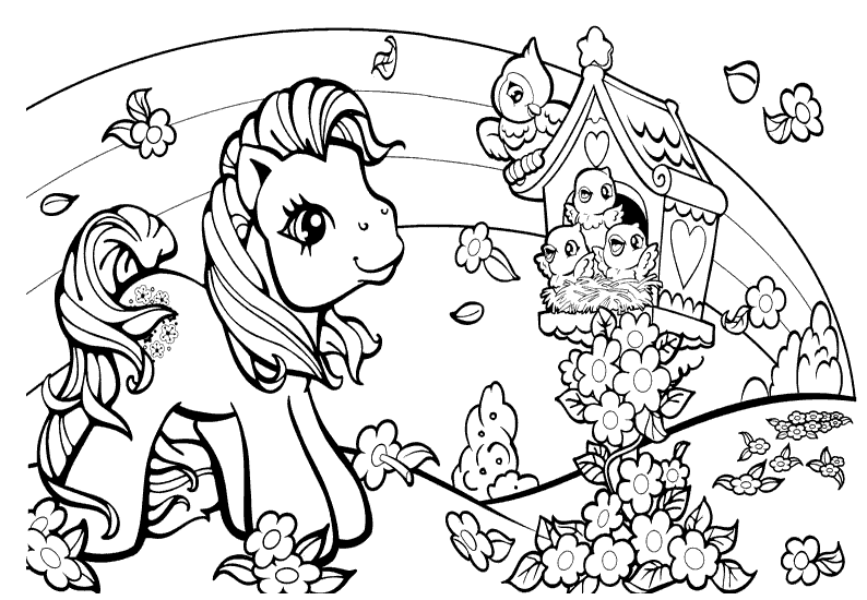 My Little Pony Coloring Pages 1
