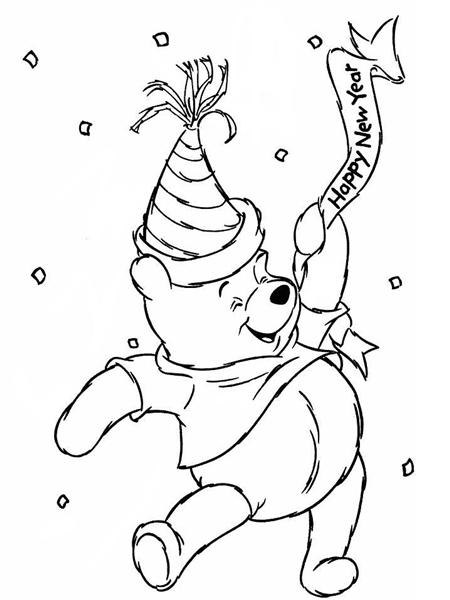 Pooh Bear Coloring Pages 5