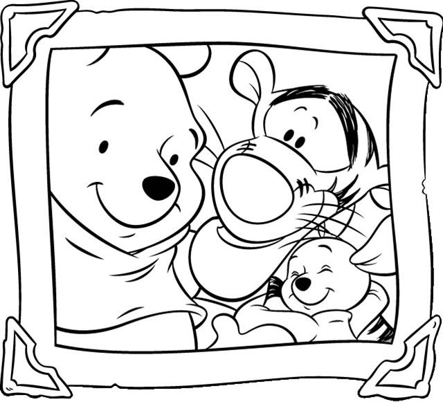 Winnie The Pooh Coloring 7