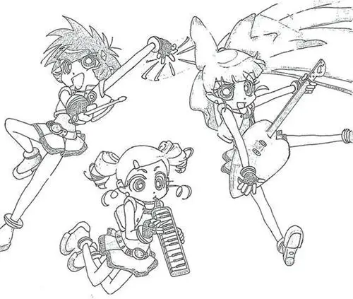 Power Puff Girls Z Coloring Pages 7