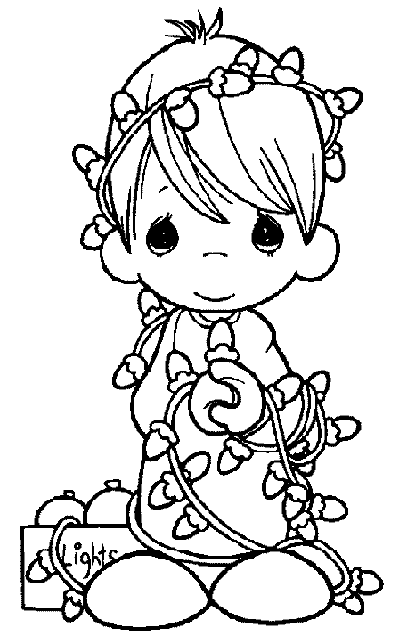 Precious Moments Coloring Pages 3