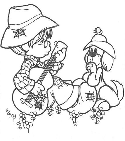 Precious Moments Coloring Pages 2