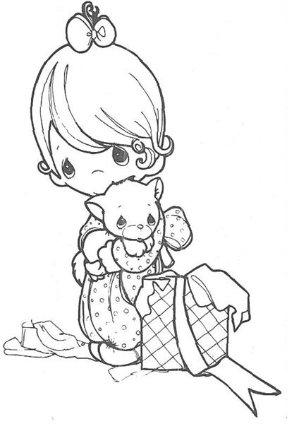 Precious Moments Coloring Pages 4