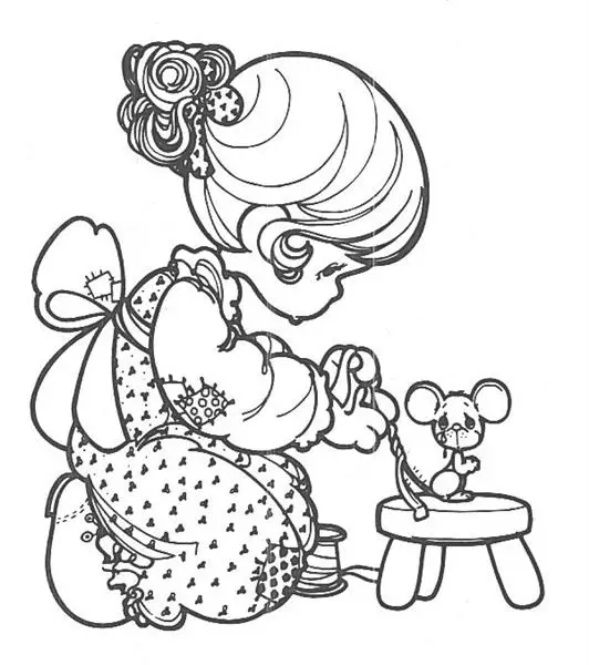 Precious Moments Coloring Pages 5