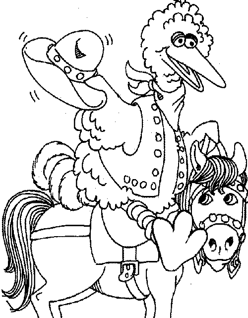 Sesame Street Coloring Pages 5