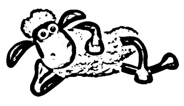 Shaun The Sheep Coloring Pages 1