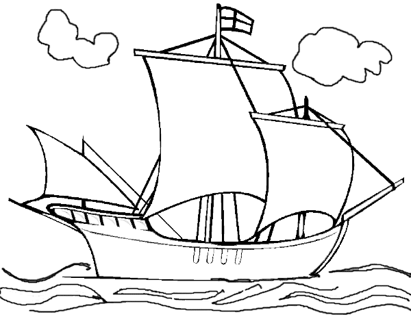 Ship Coloring Pages 1