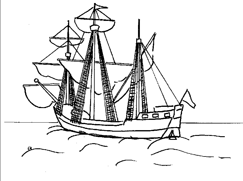 Ship Coloring Pages 5