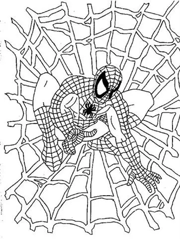 Spiderman Coloring Pages 2