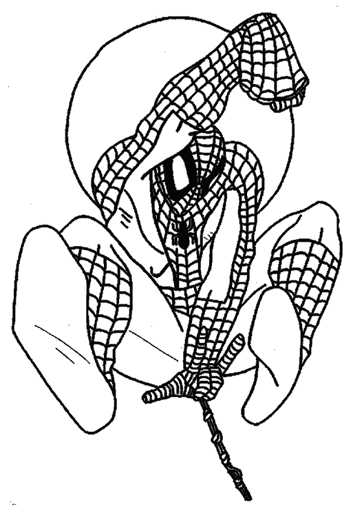 Spiderman Coloring 4