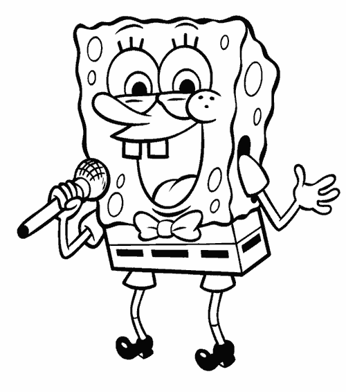 Spongebob Squarepants Coloring Pages 7
