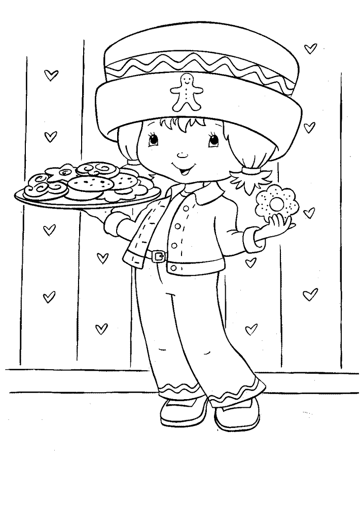 Strawberry Shortcake Coloring Pages 4