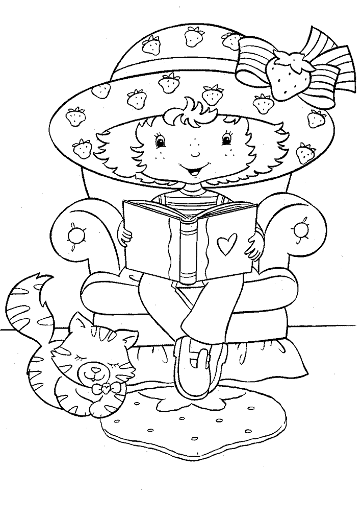 Strawberry Shortcake Coloring Pages 5