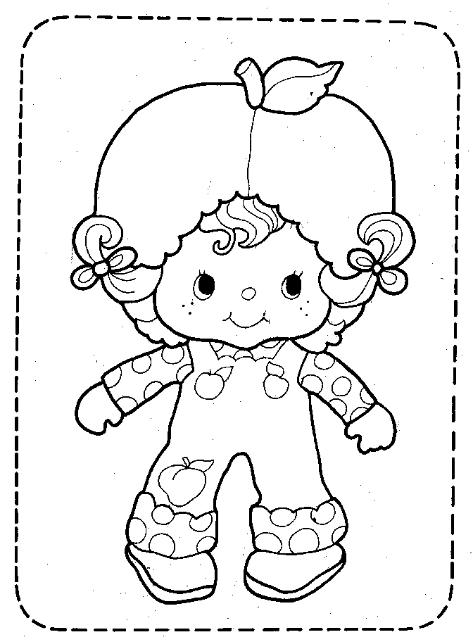 Strawberry Shortcake Coloring Pages 10