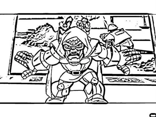 Super Hero Squad Show Coloring Pages 10