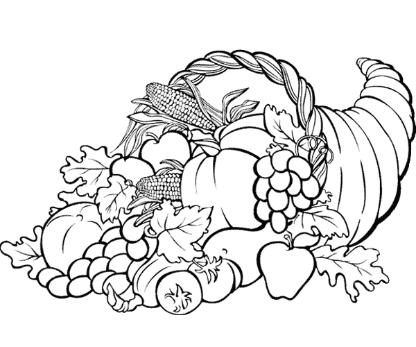 Thanksgiving Coloring Pages 7