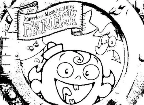 The Marvelous Adventure of Flapjack Coloring Pages 1