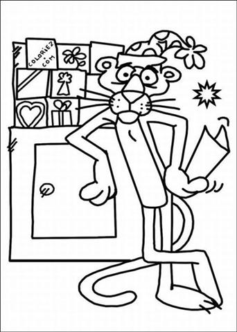 The Pink Panther Show Coloring Pages 10