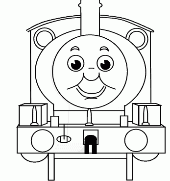 Thomas Coloring Pages 12