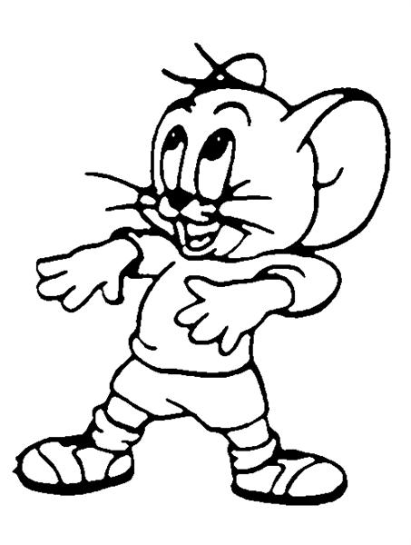 Tom Jerry Coloring Pages 7