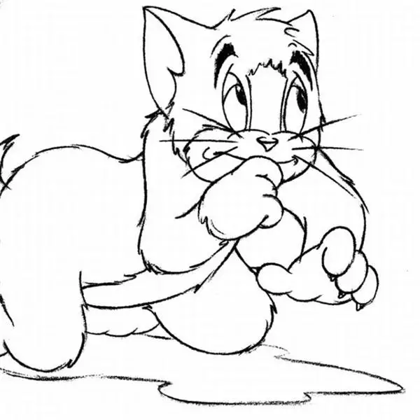 Tom Jerry Coloring Pages 89