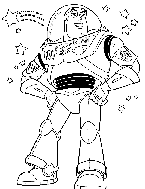 Toy Story Coloring Pages 8