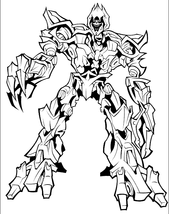 Transformers 3 Coloring Pages 3