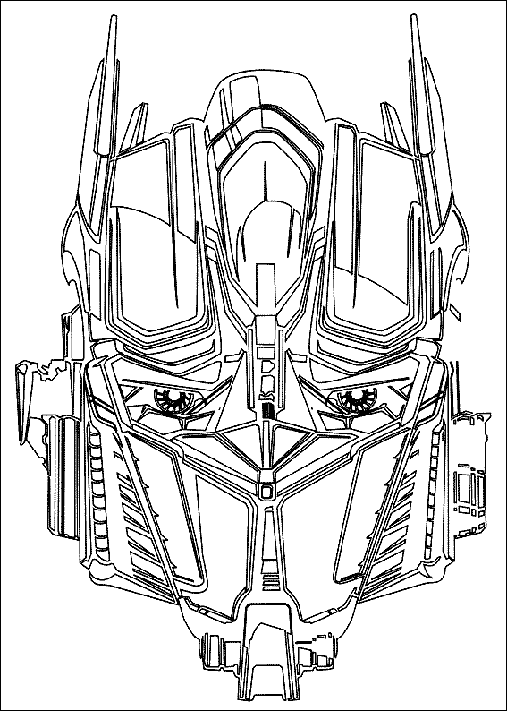 Transformers 3 Coloring Pages 9